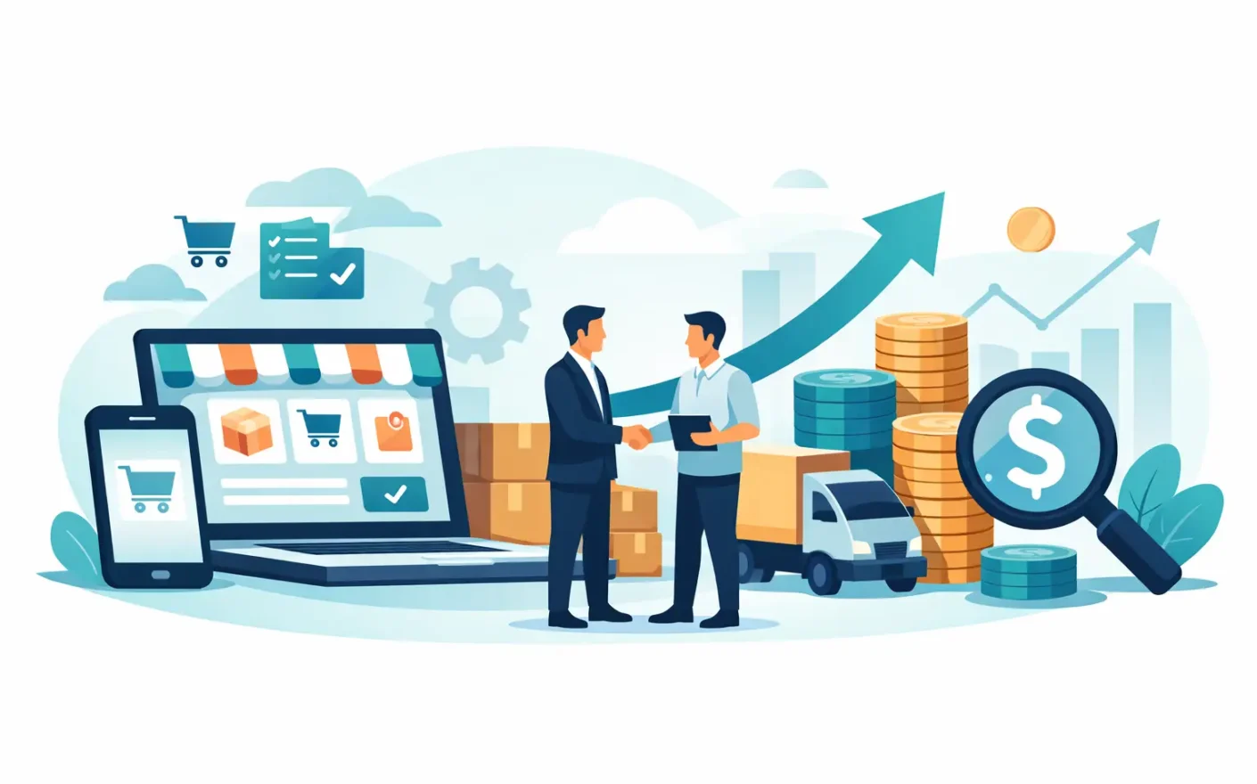 Compras mayoristas digitales sin perder margen
