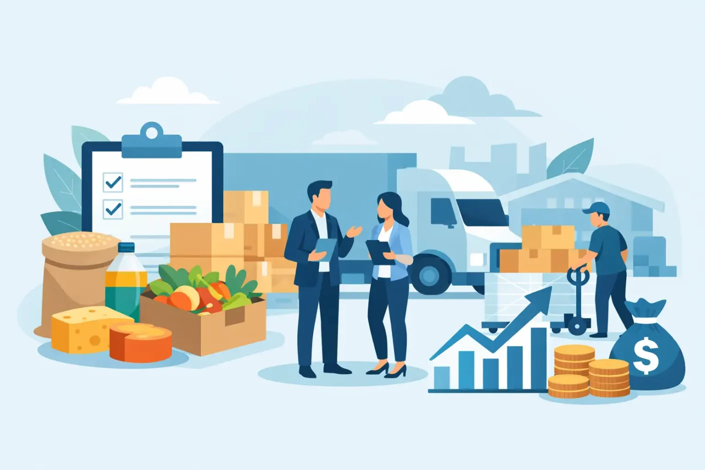 Guía de compra de alimentos mayoristas rentable