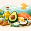 Alimentos ricos en grasas saludables para tu día