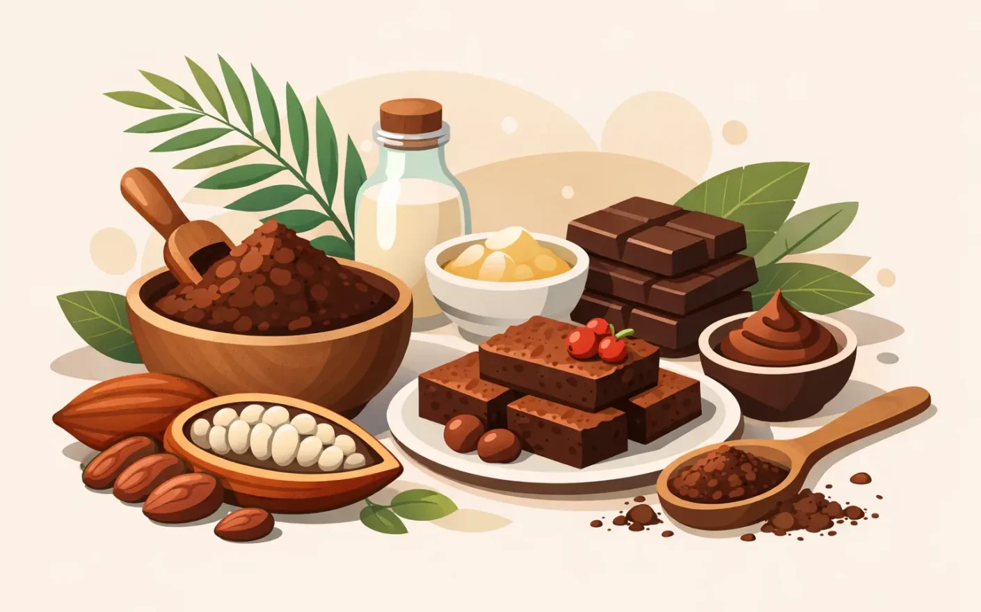 Cacao amargo para recetas ricas y rendidoras