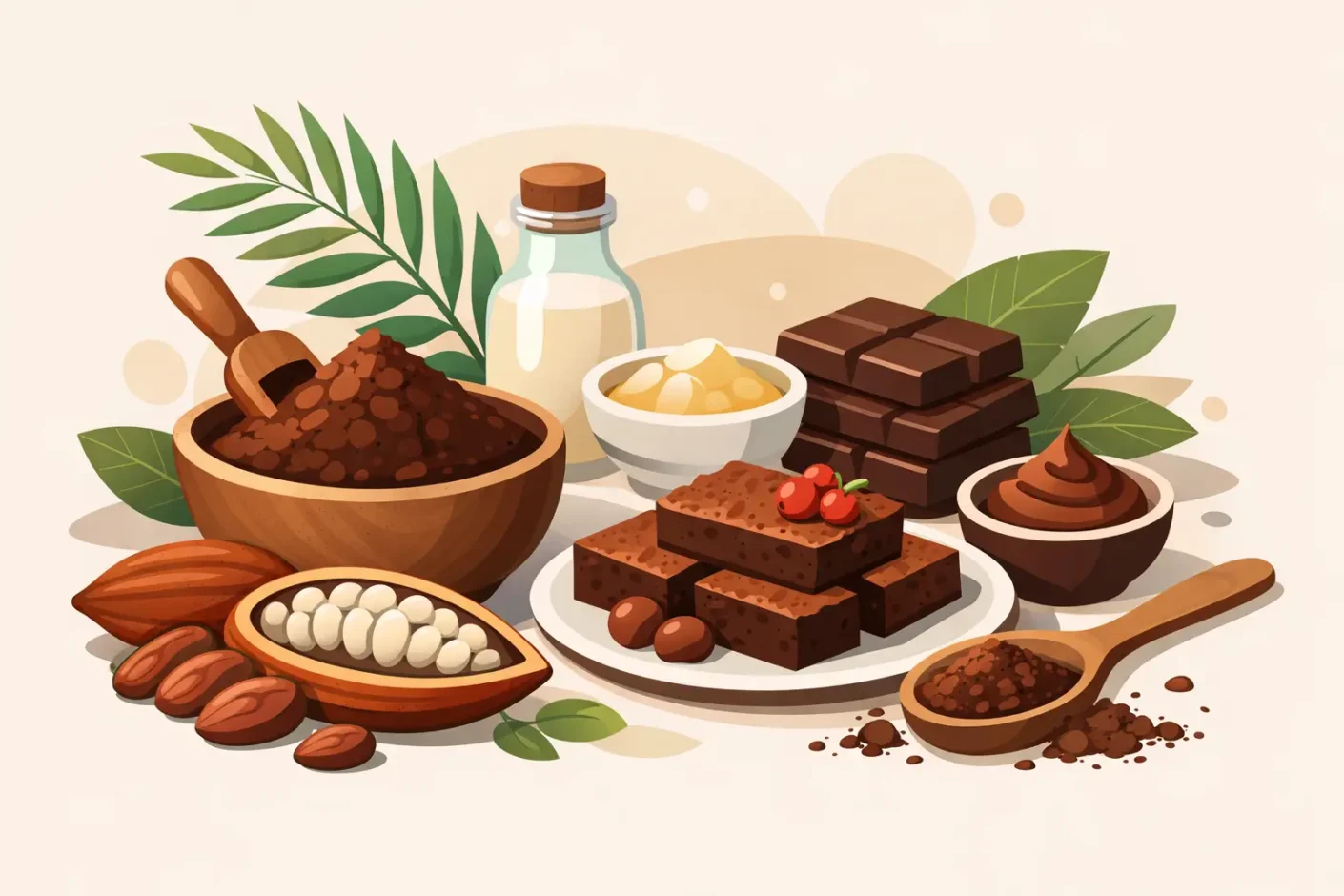 Cacao amargo para recetas ricas y rendidoras
