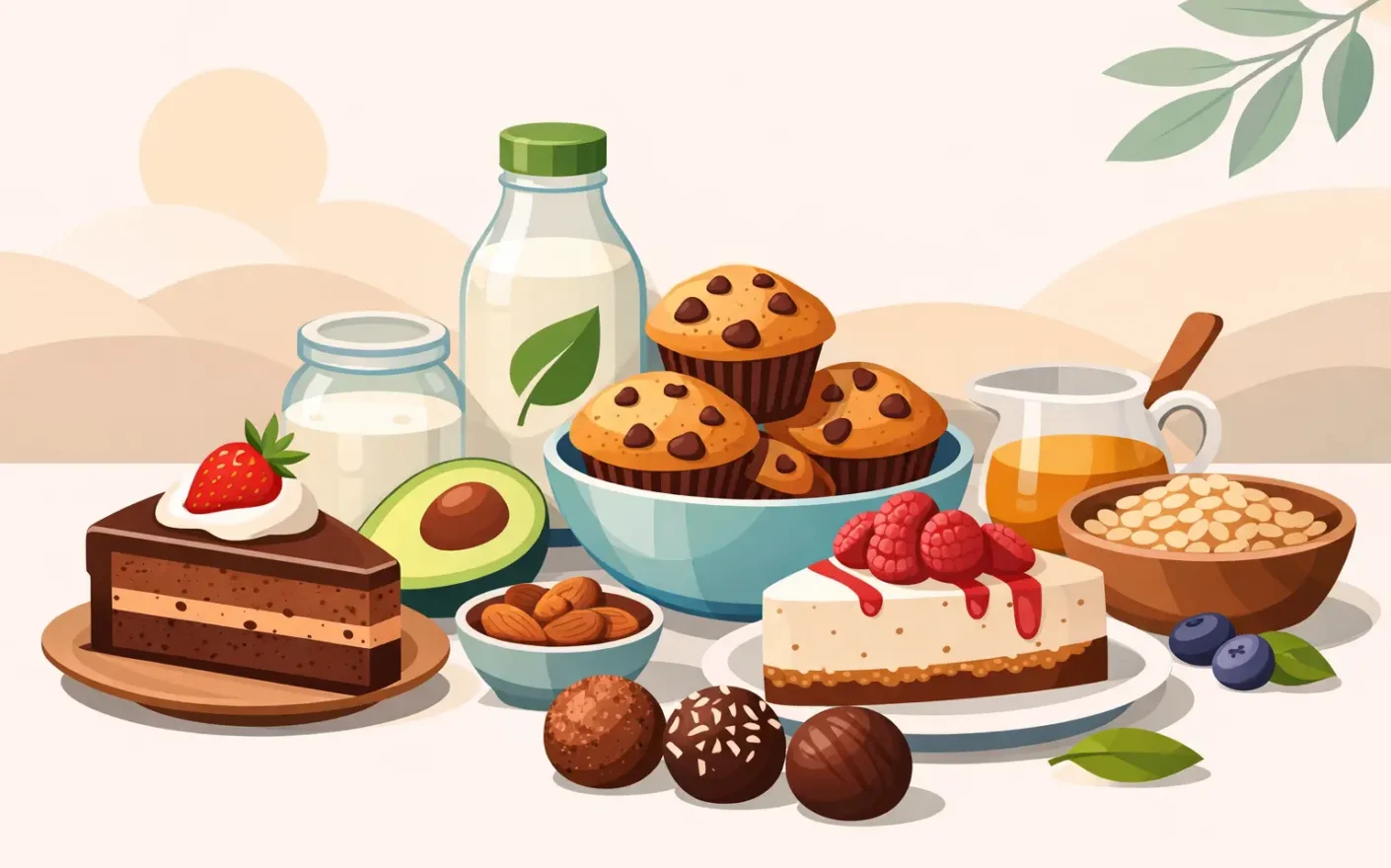 Repostería vegana fácil, rica y rendidora