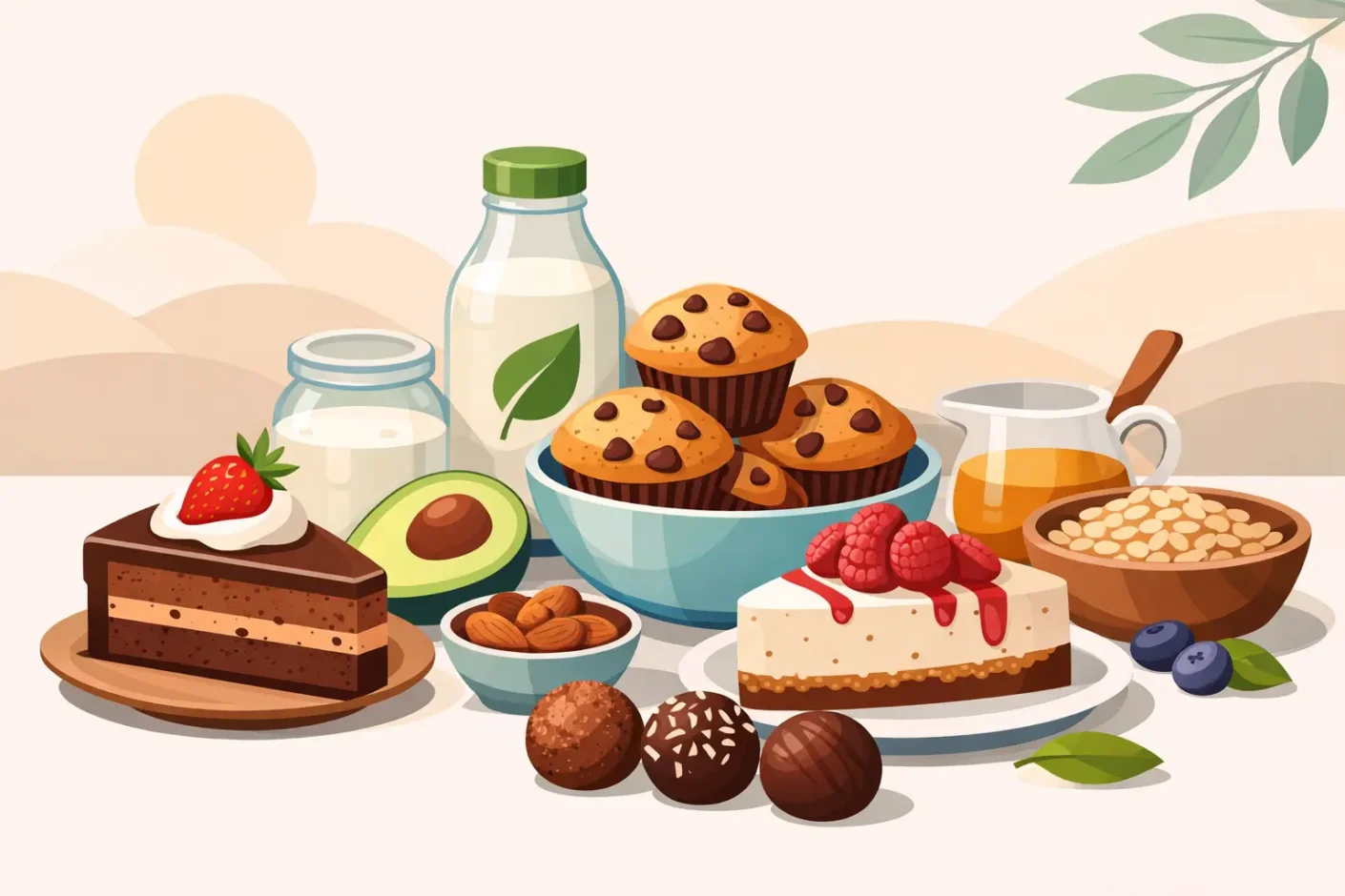 Repostería vegana fácil, rica y rendidora